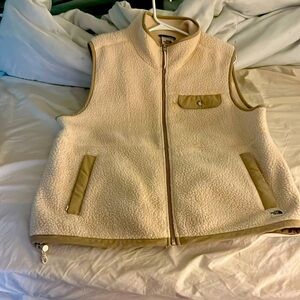 North face women’s vest.  XL